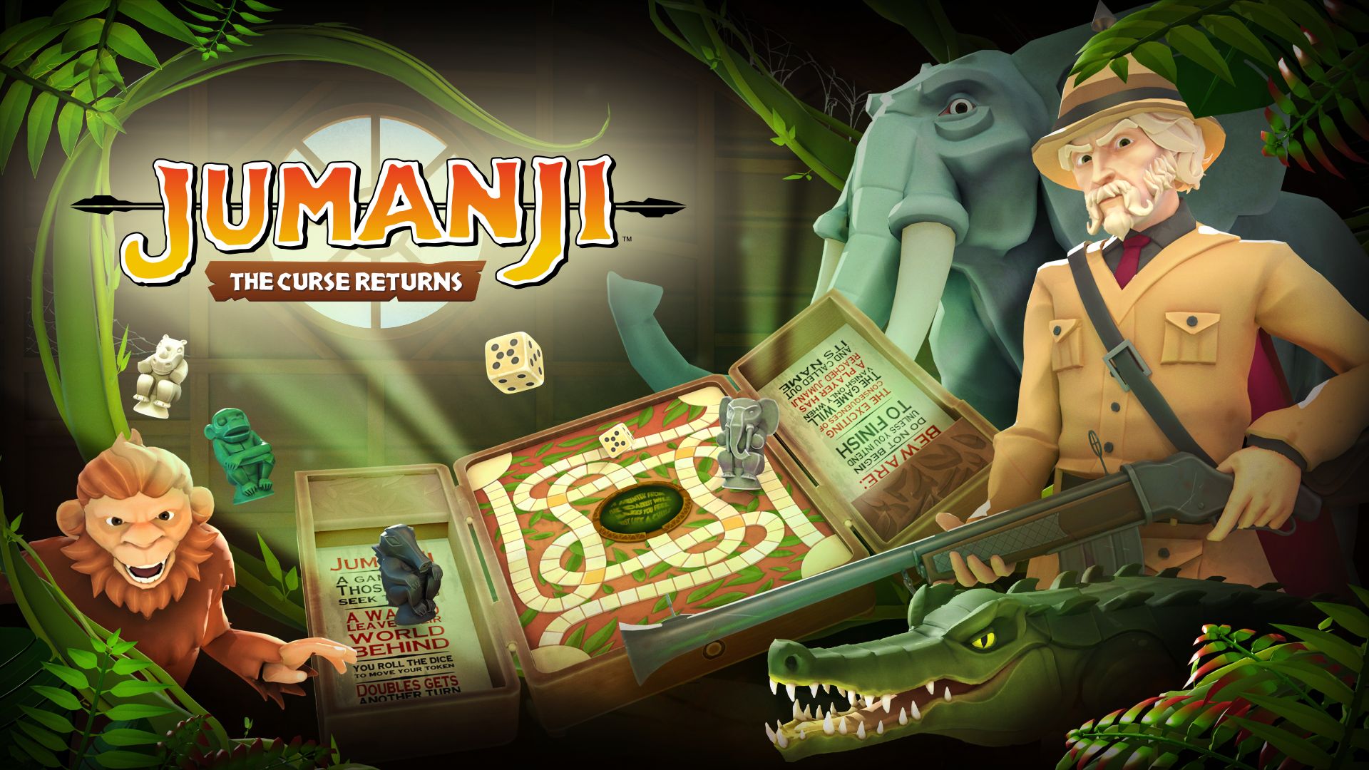 Full version of Android Board game apk JUMANJI: The Curse Returns for tablet and phone.