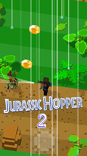 Download Jurassic hopper 2: Crossy dino world shooter Android free game.