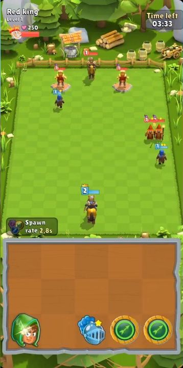 Full version of Android RTS (Real-time strategy) game apk Kings of Merge for tablet and phone.