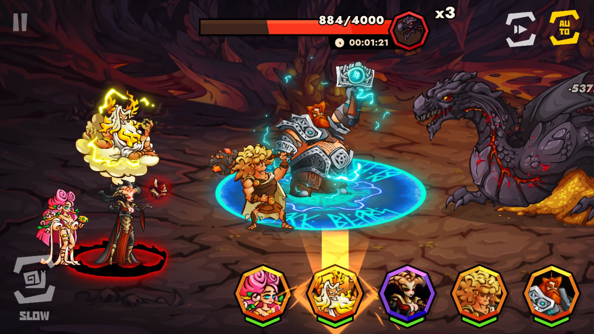 Full version of Android Strategy RPG game apk Legendlands - Legendary RPG for tablet and phone.