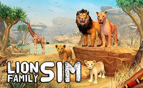 Full version of Android Animals game apk Lion family sim online for tablet and phone.