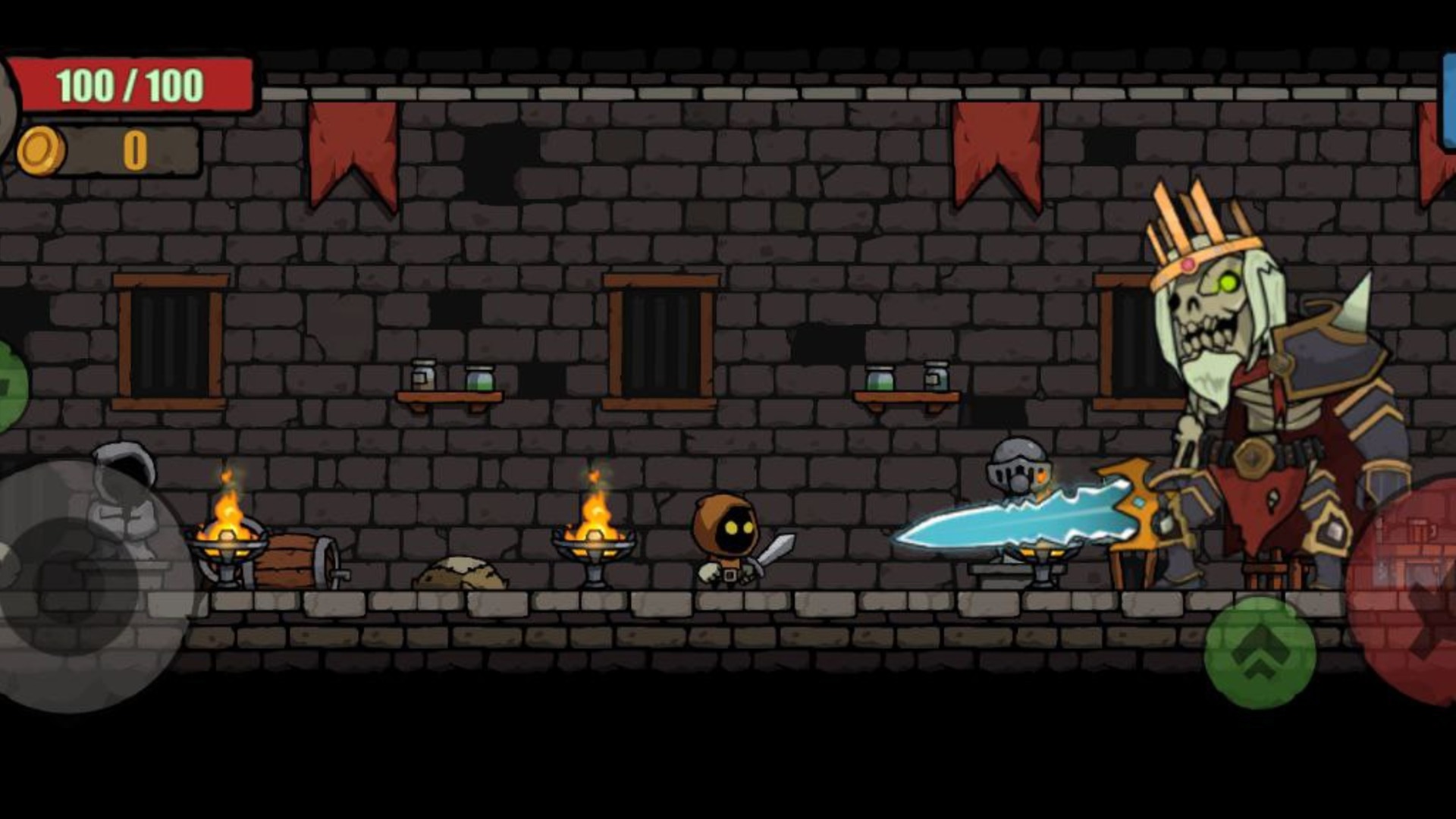 Full version of Android Pixel art game apk Little Hero:Adventures for tablet and phone.