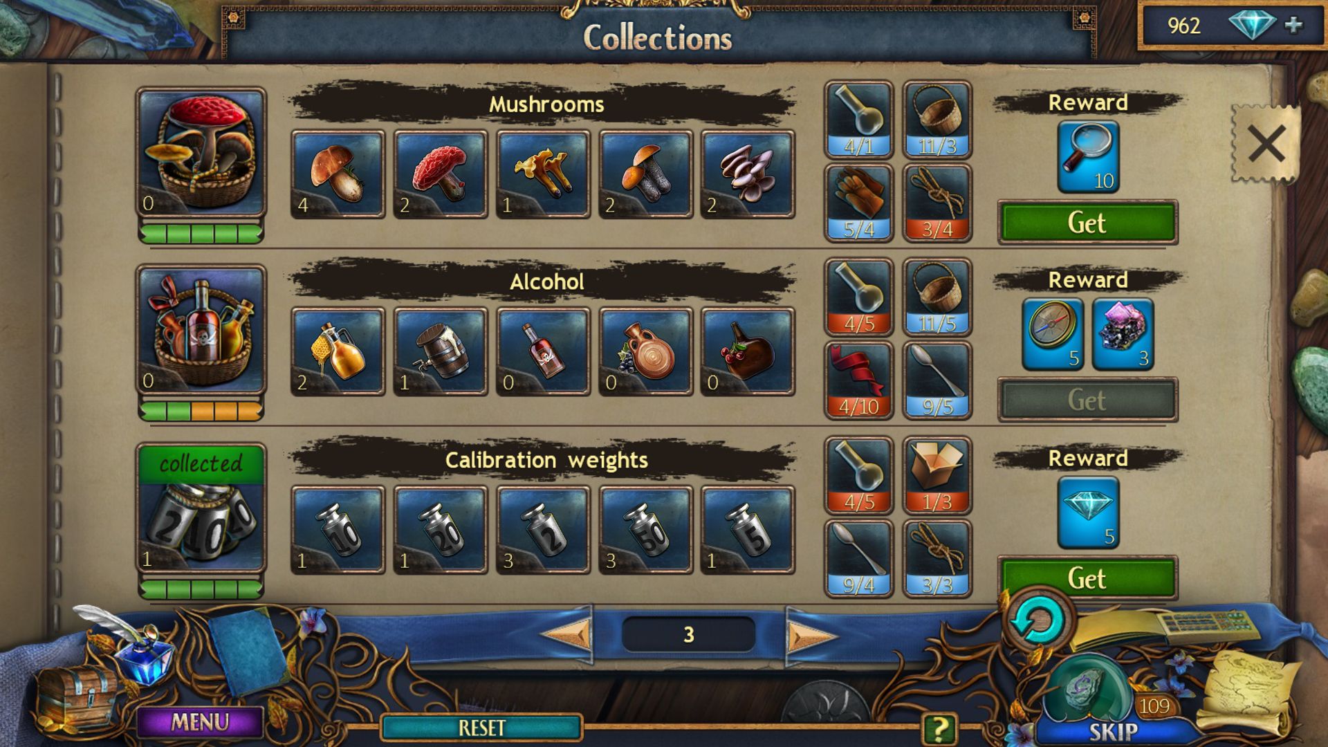 Full version of Android Hidden objects game apk Lost Chronicles for tablet and phone.
