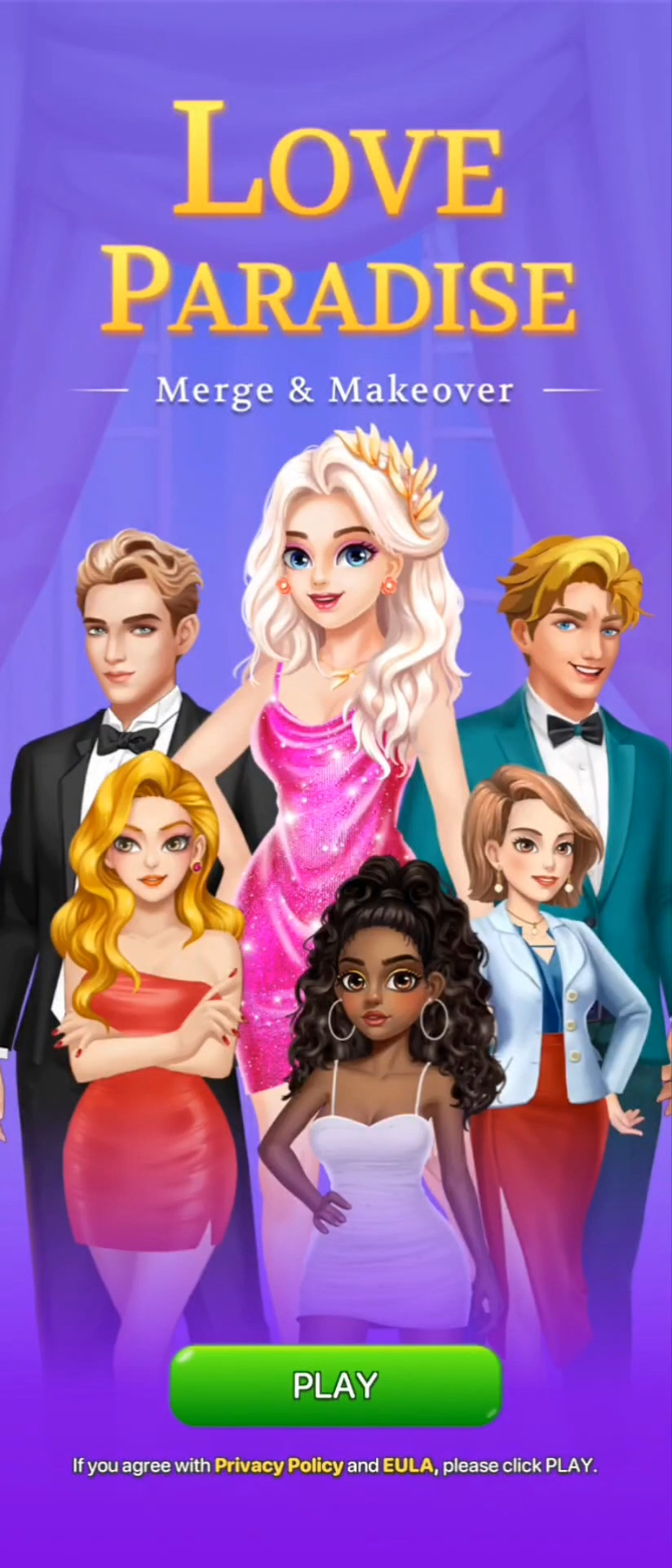 Download Love Paradise - Merge Makeover Android free game.