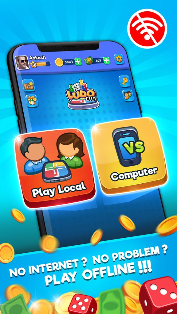 Full version of Android Board game apk Ludo Club - Fun Dice Game for tablet and phone.