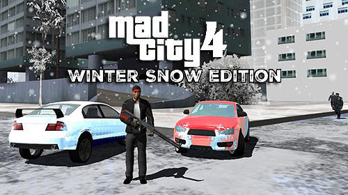Full version of Android Crime game apk Mad city 4: Winter snow edition for tablet and phone.