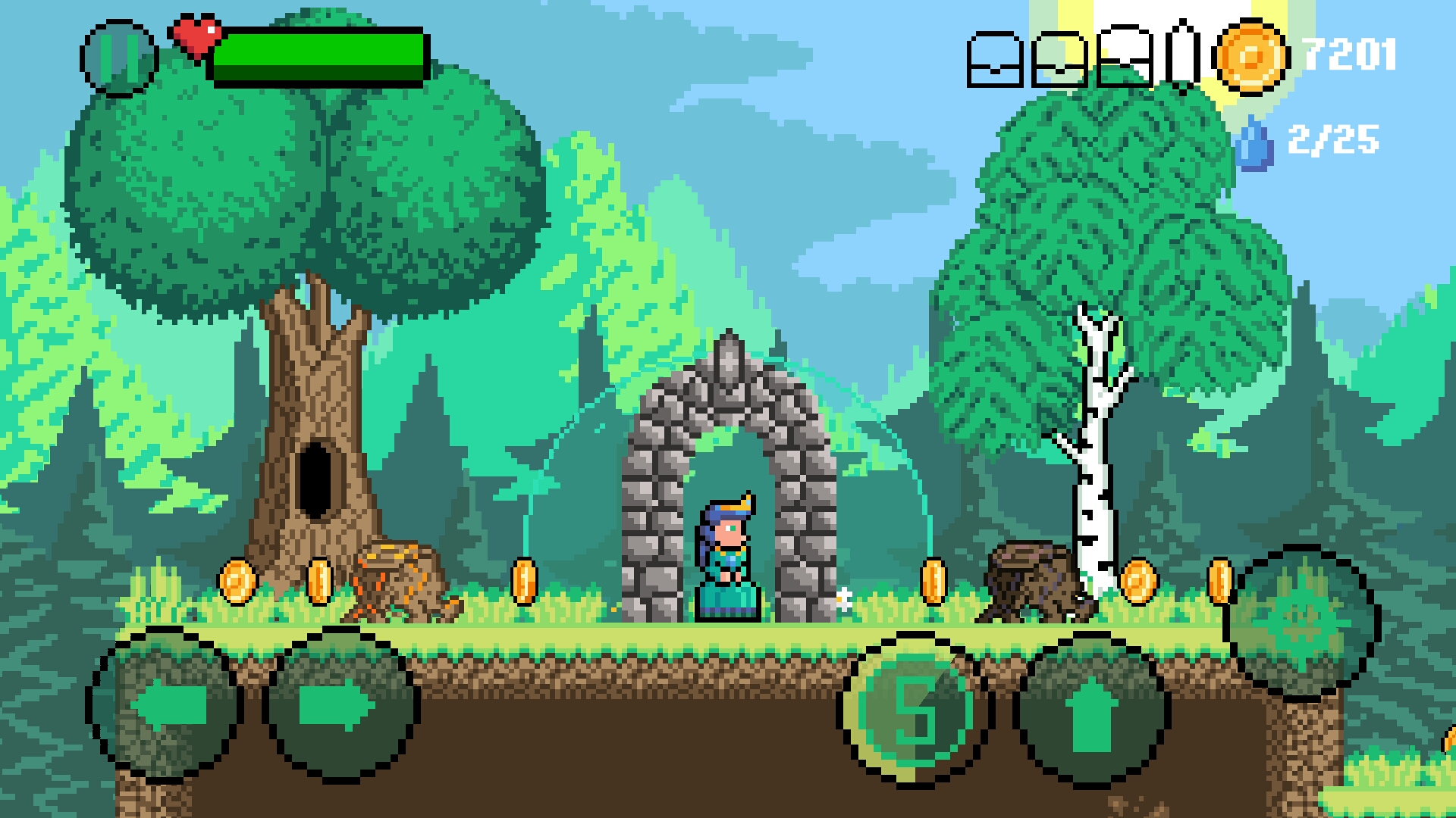 Download Magic Forest : 2D Adventure Android free game.
