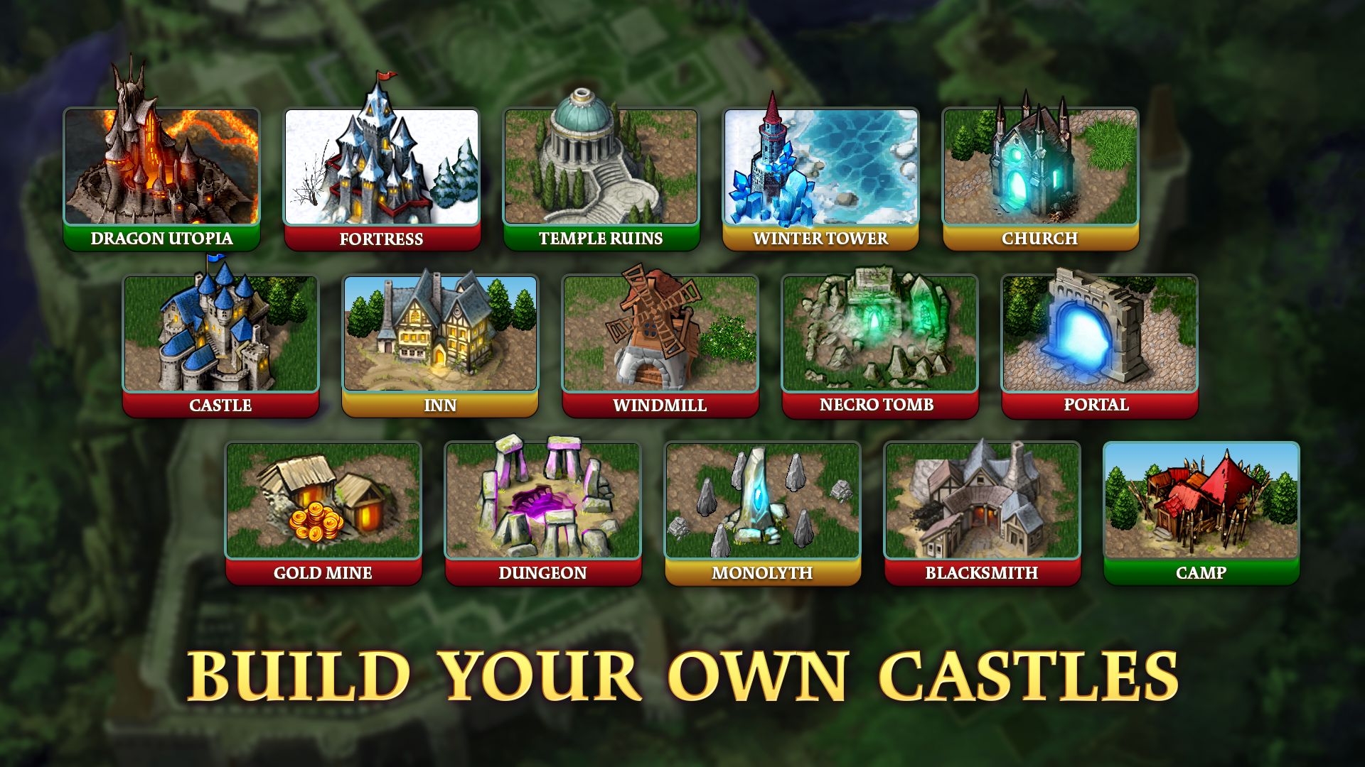 Full version of Android Fantasy game apk Magic War Legends for tablet and phone.