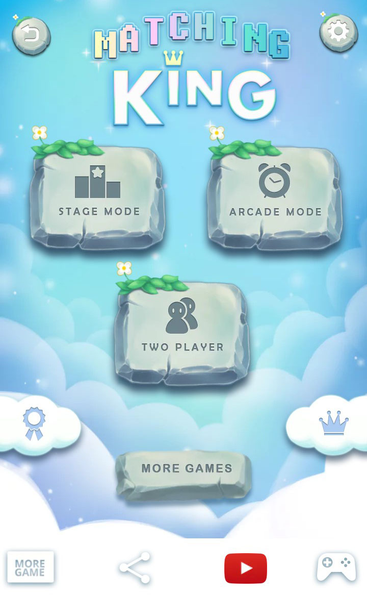 Full version of Android  game apk Matching King for tablet and phone.