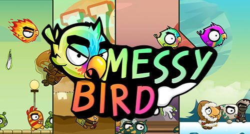 Full version of Android Time killer game apk Messy bird for tablet and phone.