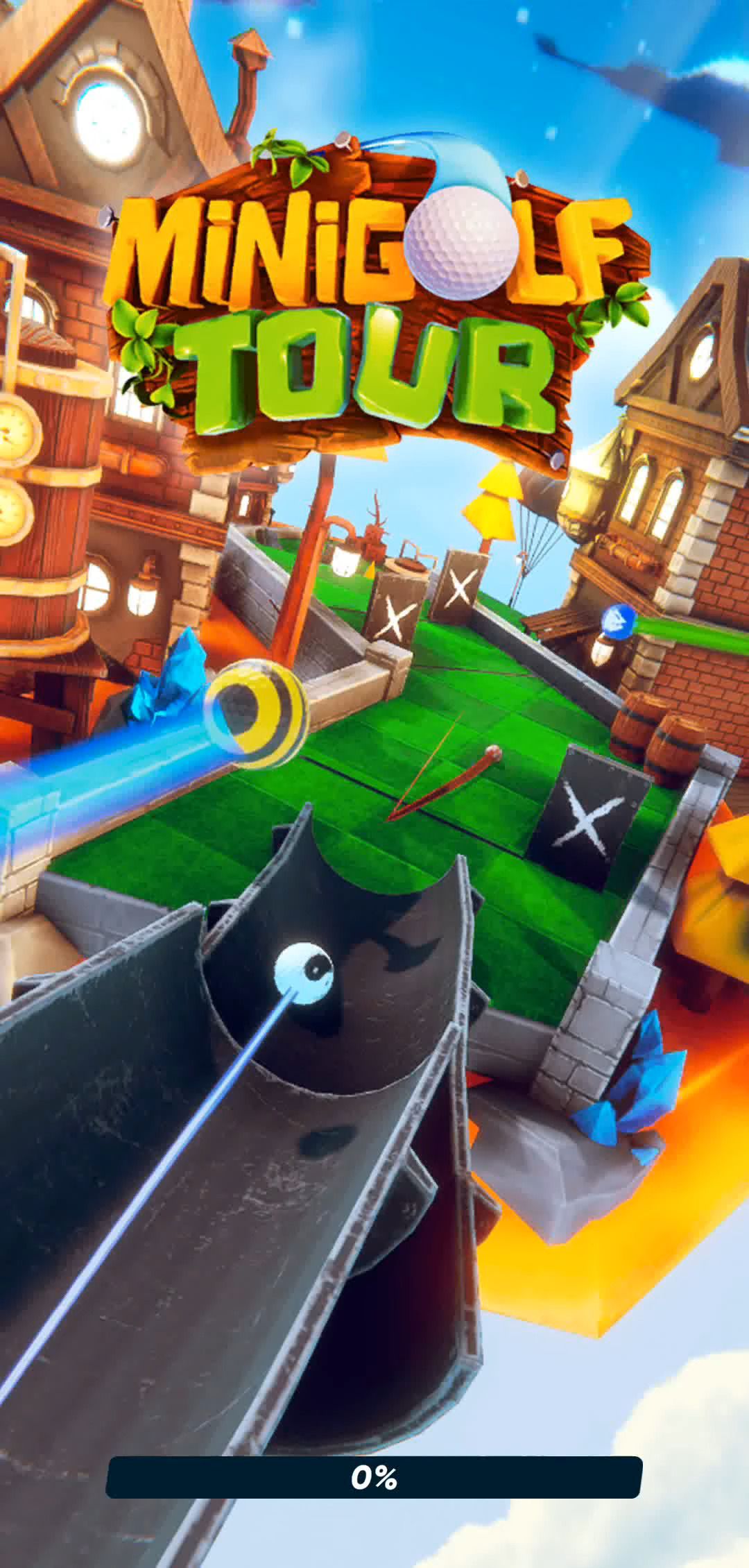 Full version of Android  game apk Mini GOLF Tour: Clash & Battle for tablet and phone.