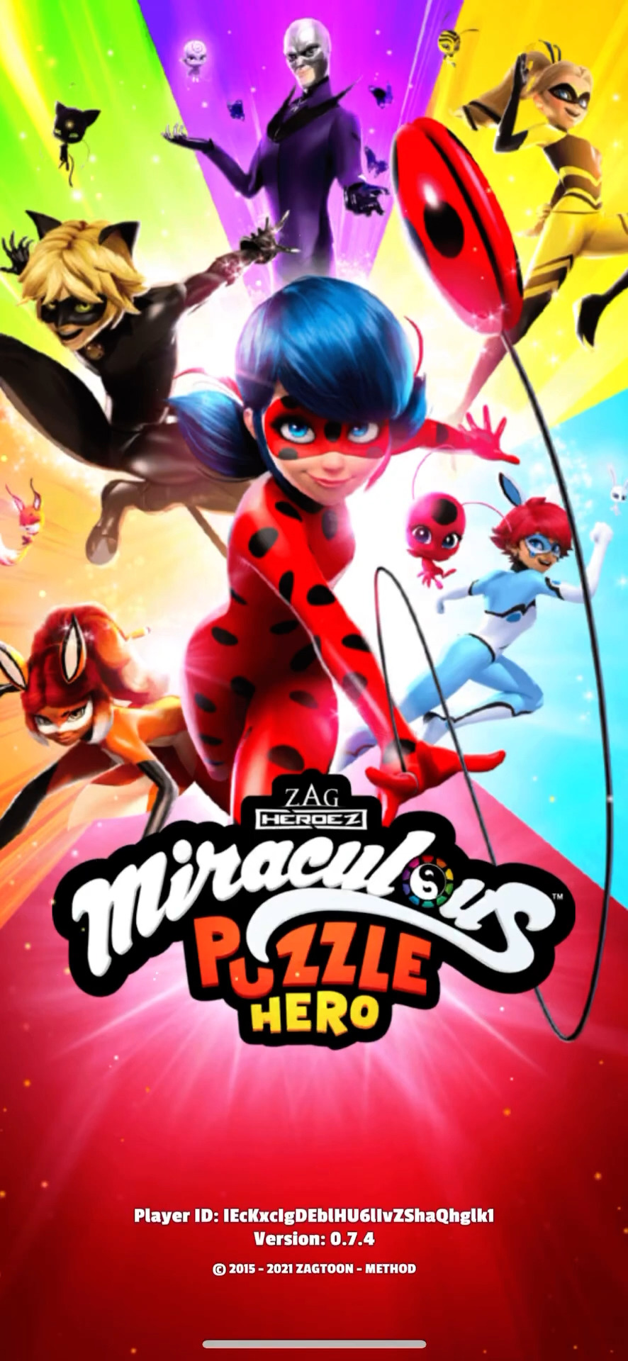 Full version of Android Match 3 game apk Miraculous Puzzle Hero Match 3 for tablet and phone.