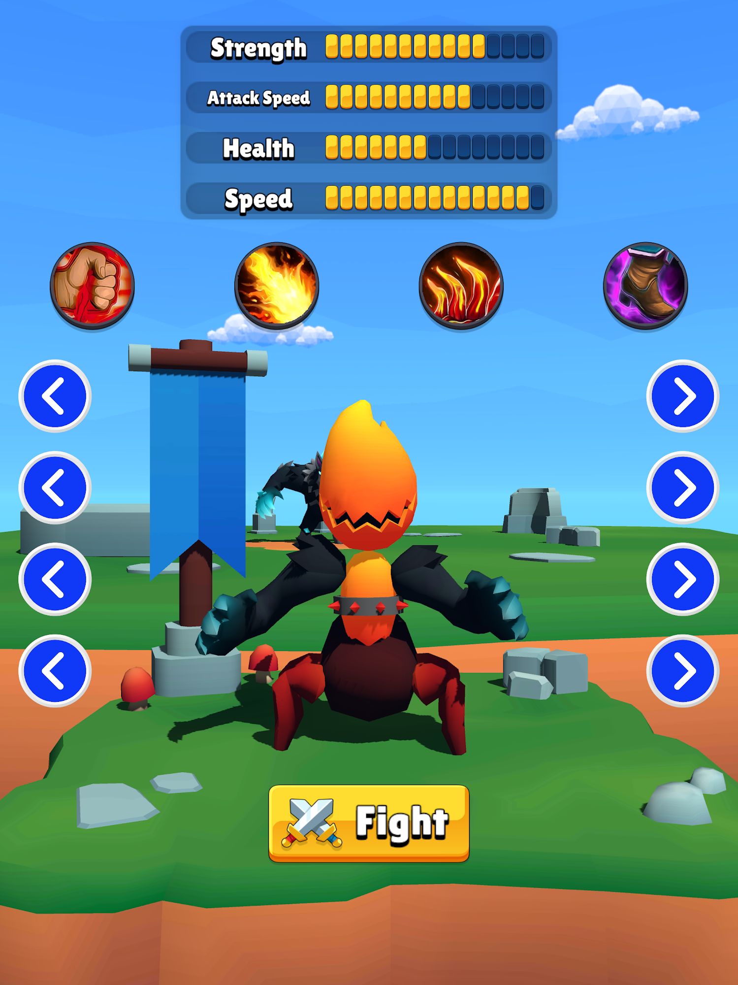 Full version of Android Monsters game apk Monster Duel for tablet and phone.