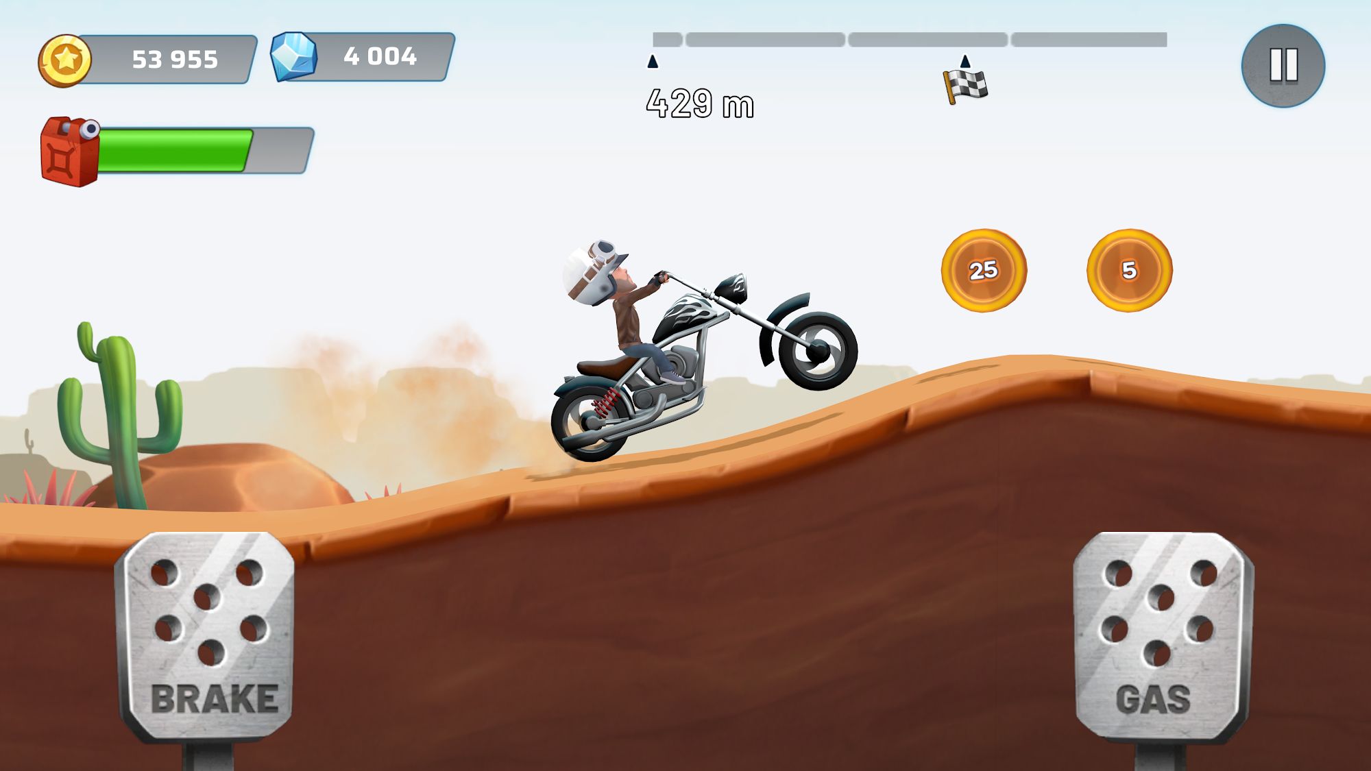 Full version of Android Physics game apk Mountain Climb : Jump for tablet and phone.