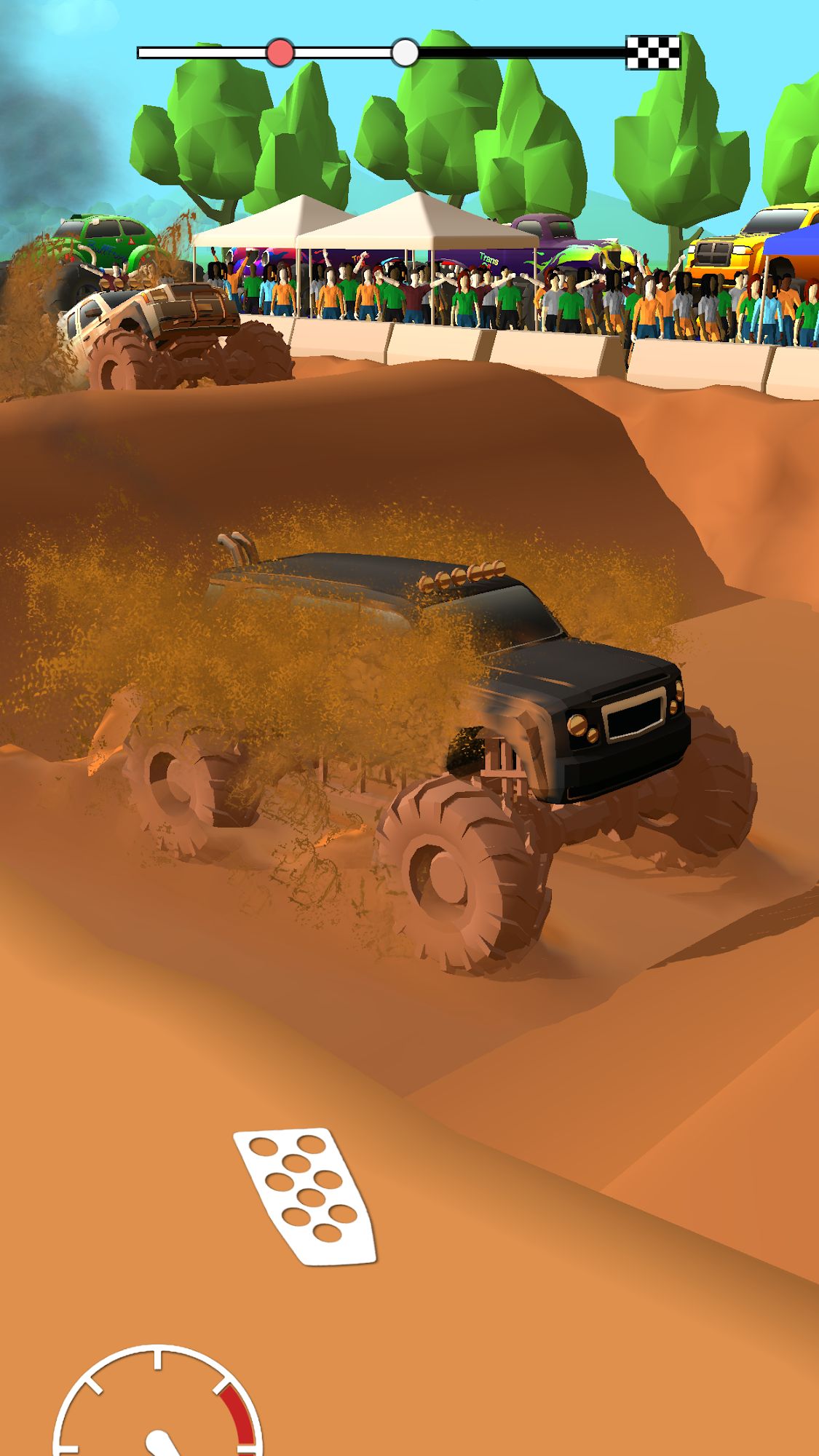 Full version of Android  game apk Mud Racing: 4х4 Monster Truck Off-Road simulator for tablet and phone.