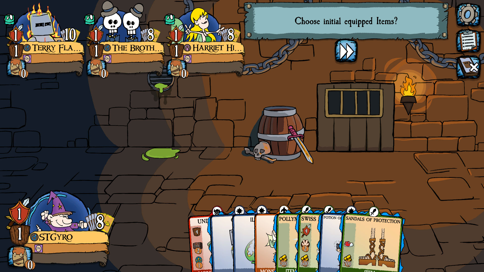 Full version of Android  game apk Munchkin for tablet and phone.