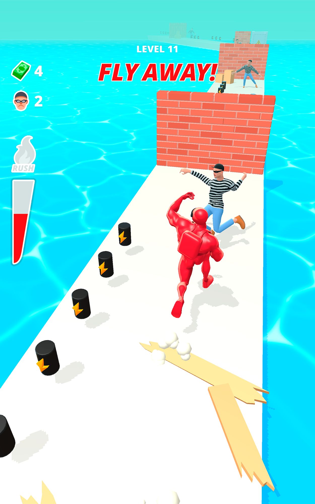 Full version of Android Runner game apk Muscle Rush - Smash Running for tablet and phone.
