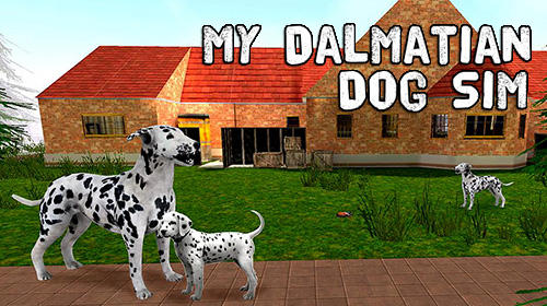 Full version of Android Animals game apk My dalmatian dog sim: Home pet life for tablet and phone.