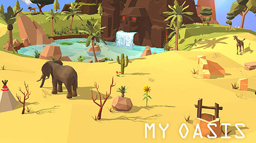 Full version of Android Animals game apk My oasis: Grow sky island for tablet and phone.