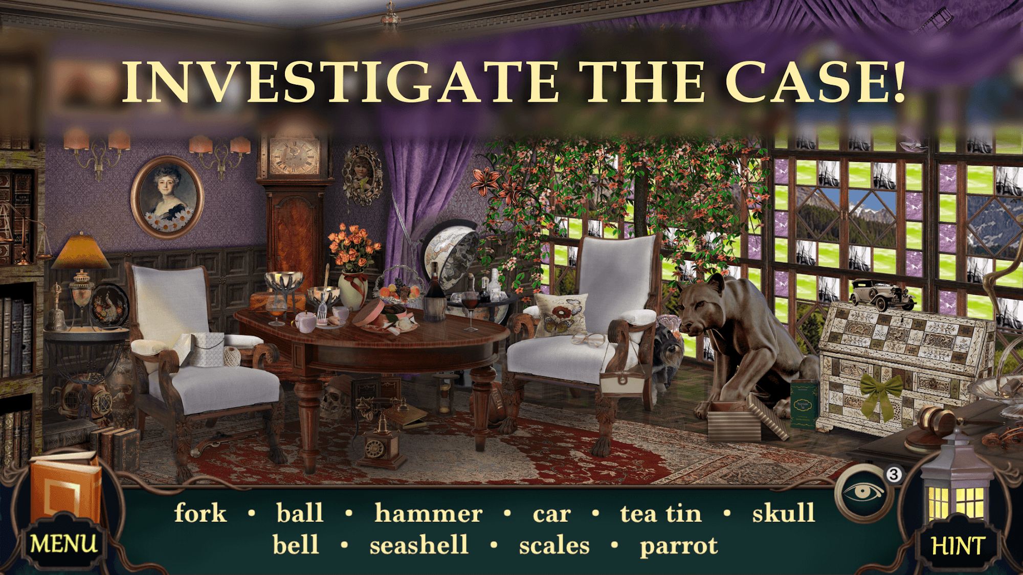 Full version of Android Adventure game apk Mystery Hotel - Seek and Find Hidden Objects Games for tablet and phone.