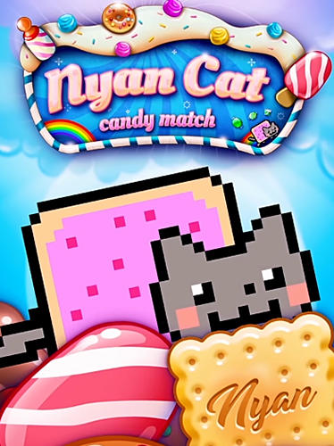 Download Nyan cat: Candy match Android free game.