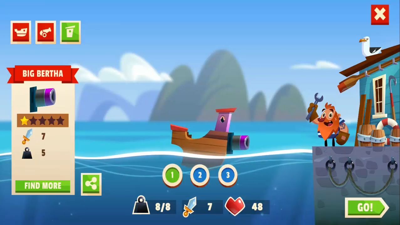 Full version of Android  game apk Oceans of Steel for tablet and phone.
