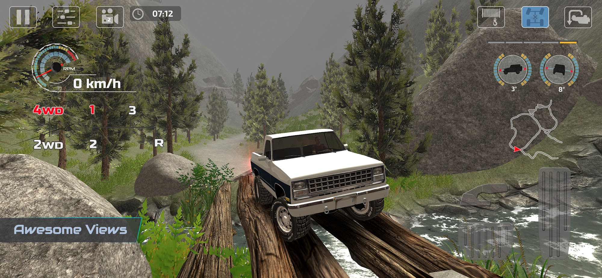 Full version of Android Cars game apk OffRoad Drive Pro for tablet and phone.