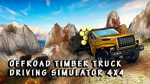 Download Offroad timber truck: Driving simulator 4x4 Android free game.