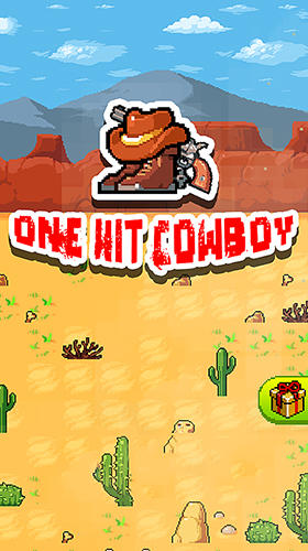 Full version of Android Pixel art game apk One hit cowboy for tablet and phone.