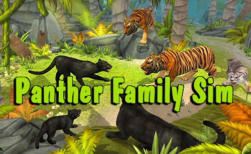 Full version of Android Animals game apk Panther family sim for tablet and phone.