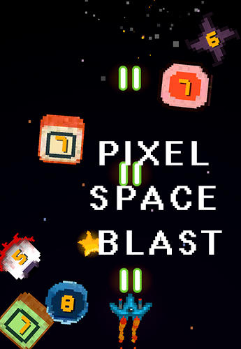Full version of Android Flying games game apk Pixel space blast for tablet and phone.