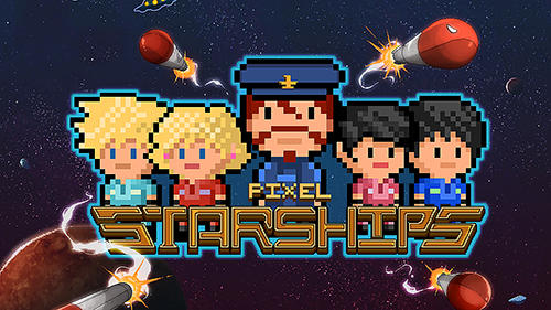 Full version of Android Space game apk Pixel starships for tablet and phone.