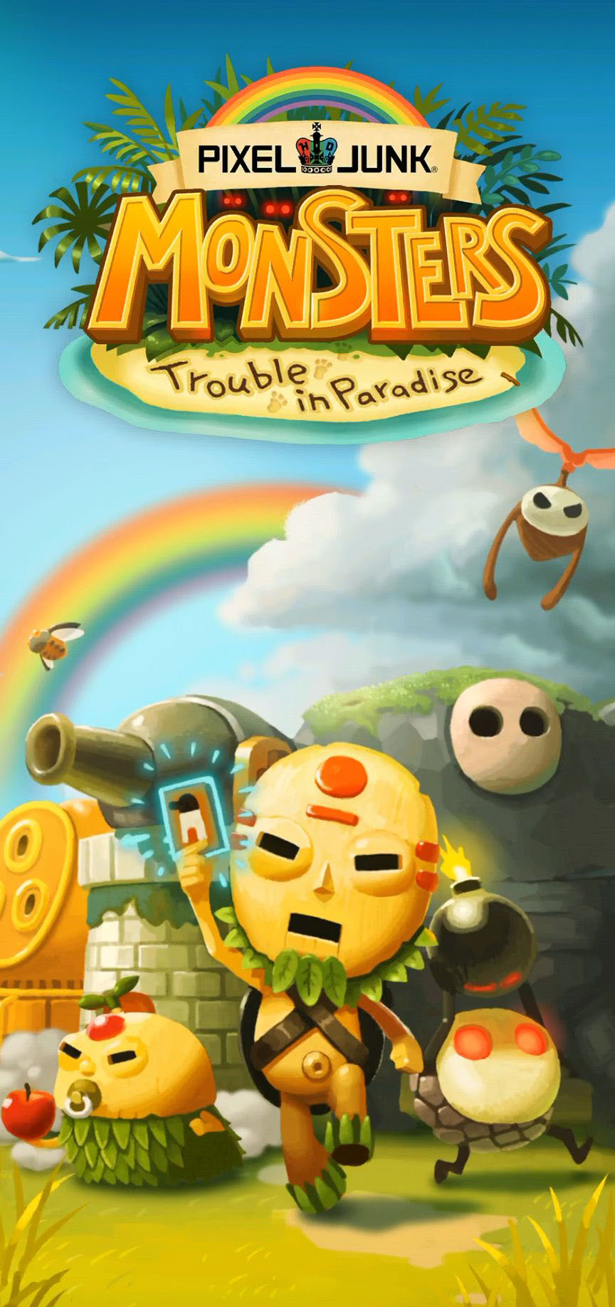 Full version of Android TD game apk PixelJunk Monsters for tablet and phone.