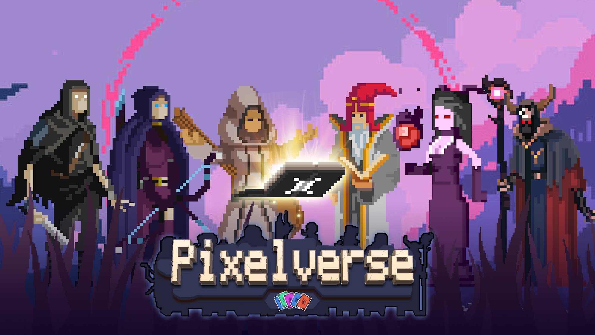 Full version of Android  game apk Pixelverse - Deck Heroes for tablet and phone.