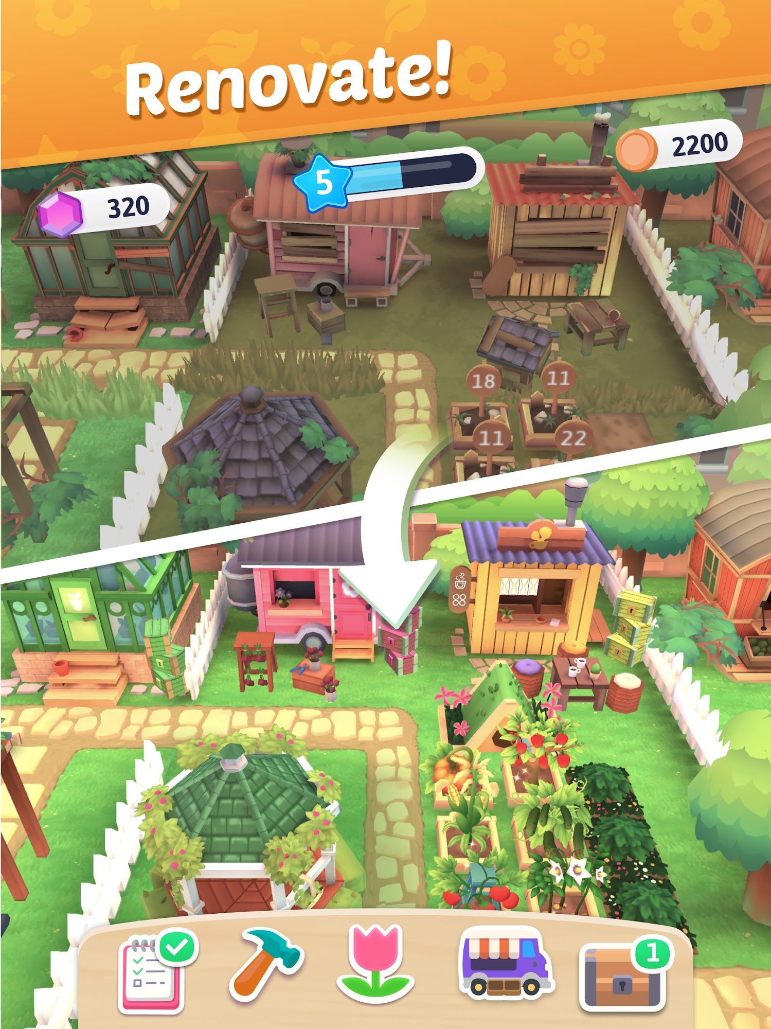 Download Plantopia - Merge Garden Android free game.