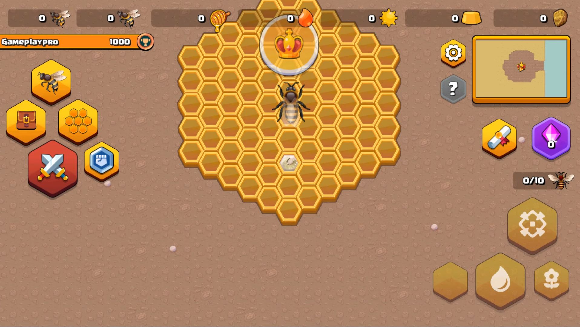 Full version of Android Animals game apk Pocket Bees: Colony Simulator for tablet and phone.