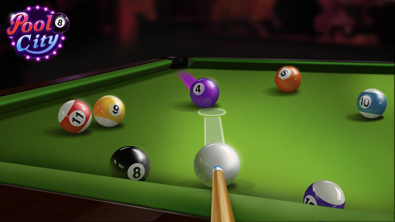 Full version of Android Offline game apk Pooking - Billiards City for tablet and phone.
