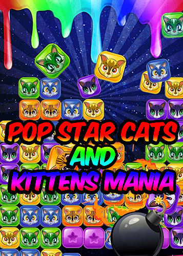 Full version of Android Puzzle game apk Pop star cats and kittens mania for tablet and phone.