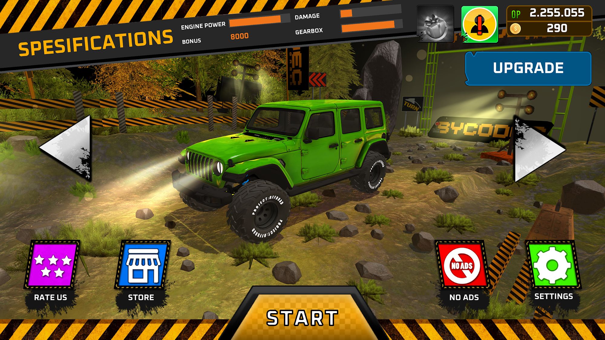 Full version of Android Racing game apk Project Offroad 3 for tablet and phone.