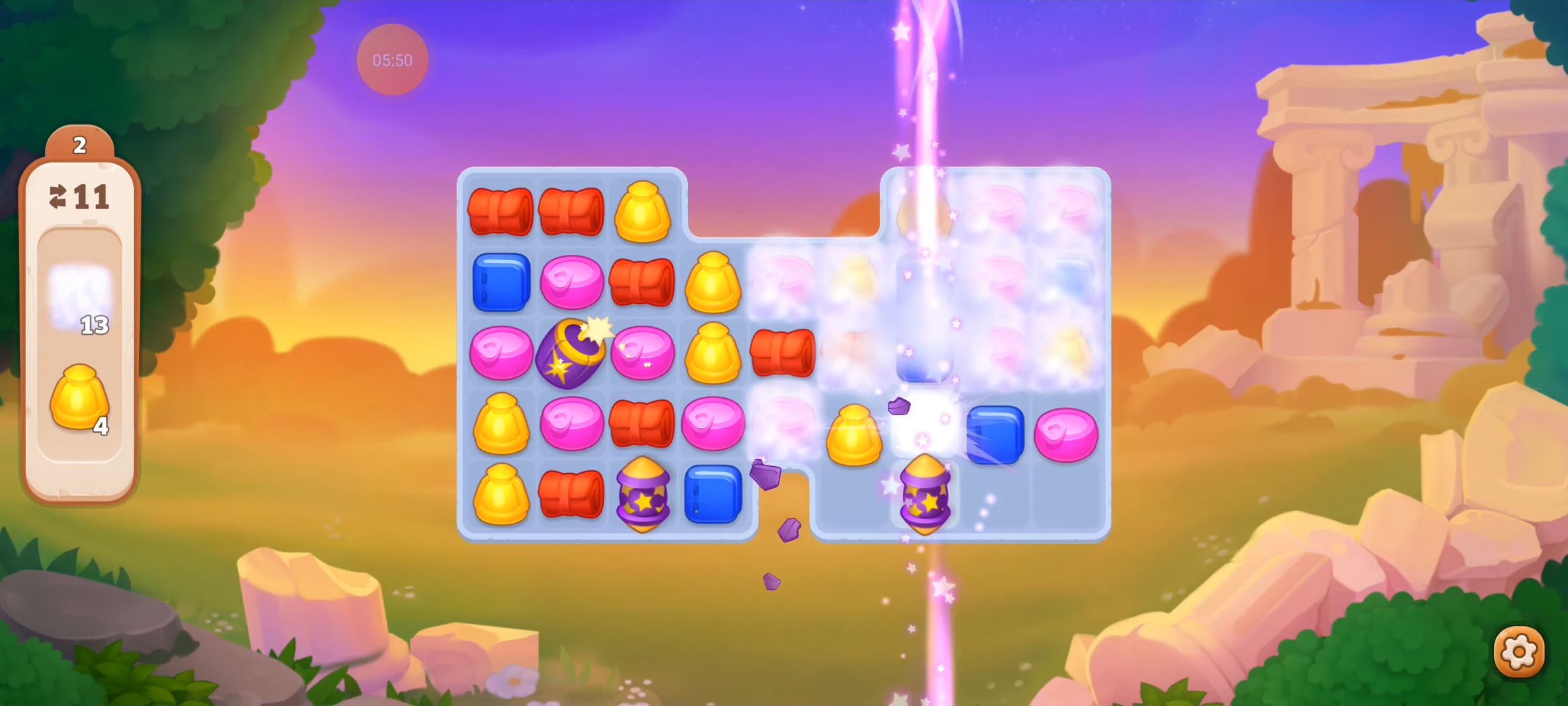 Full version of Android Match 3 game apk Puzzle Odyssey: adventure game for tablet and phone.