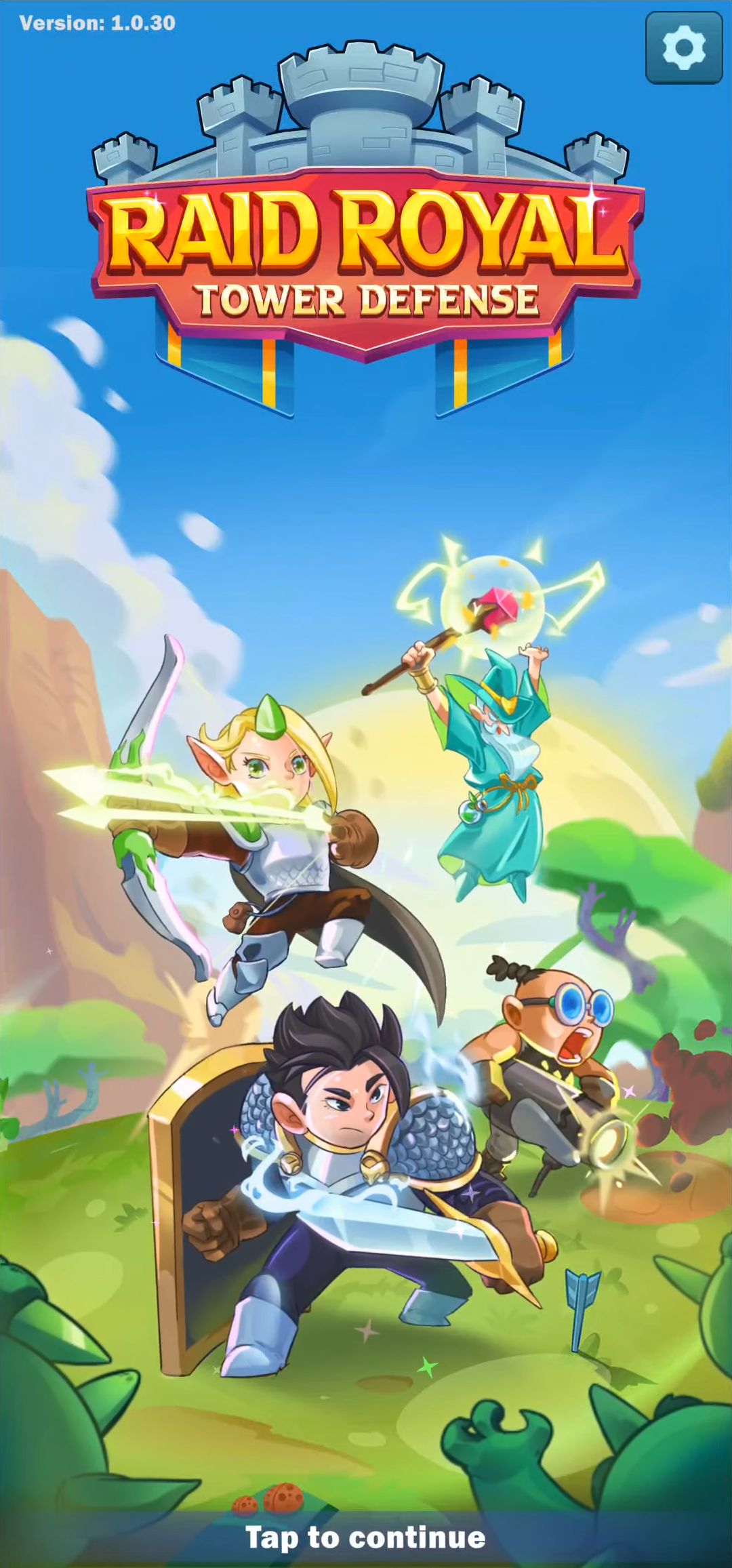 Full version of Android Fantasy game apk Raid Royal: Tower Defense for tablet and phone.