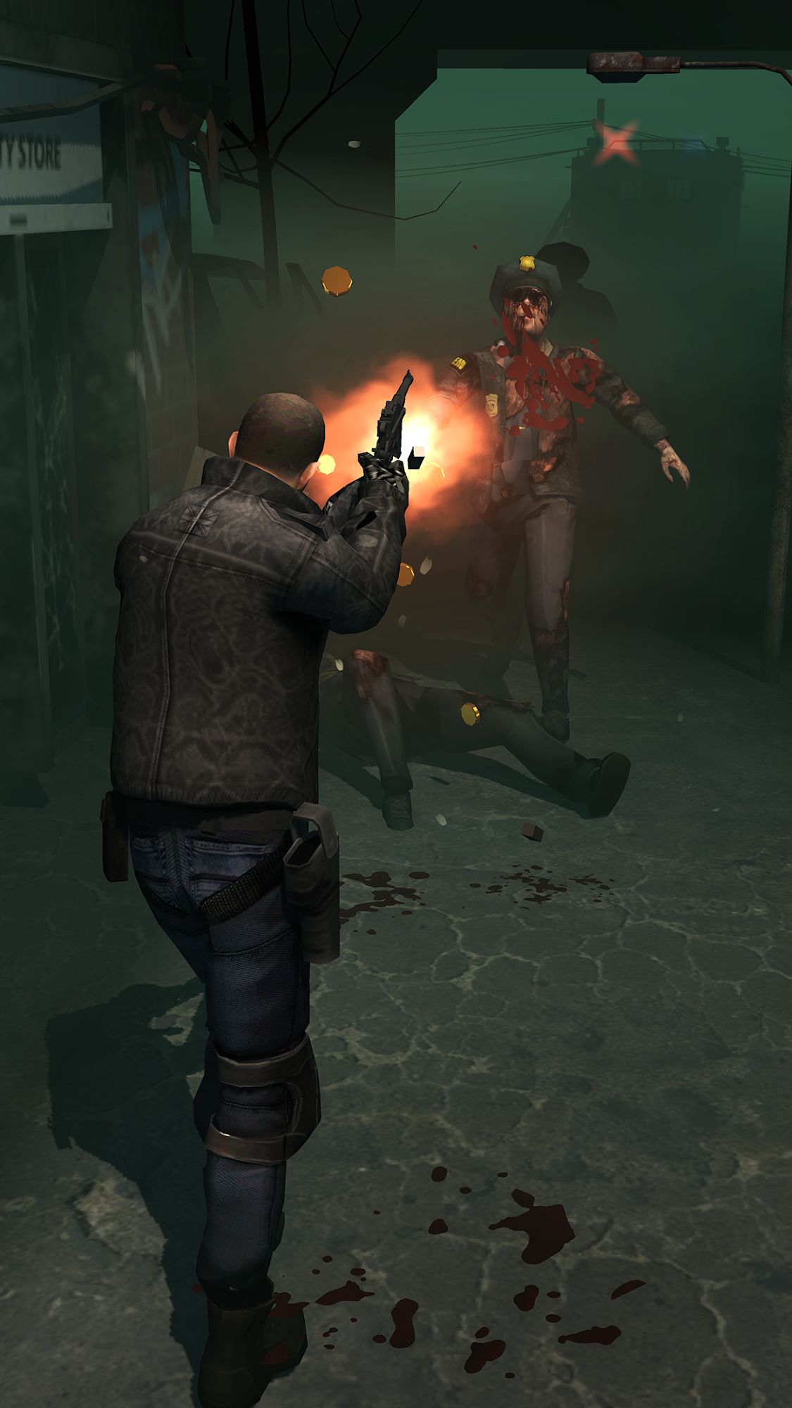 Full version of Android Zombie shooters game apk REM CITY for tablet and phone.