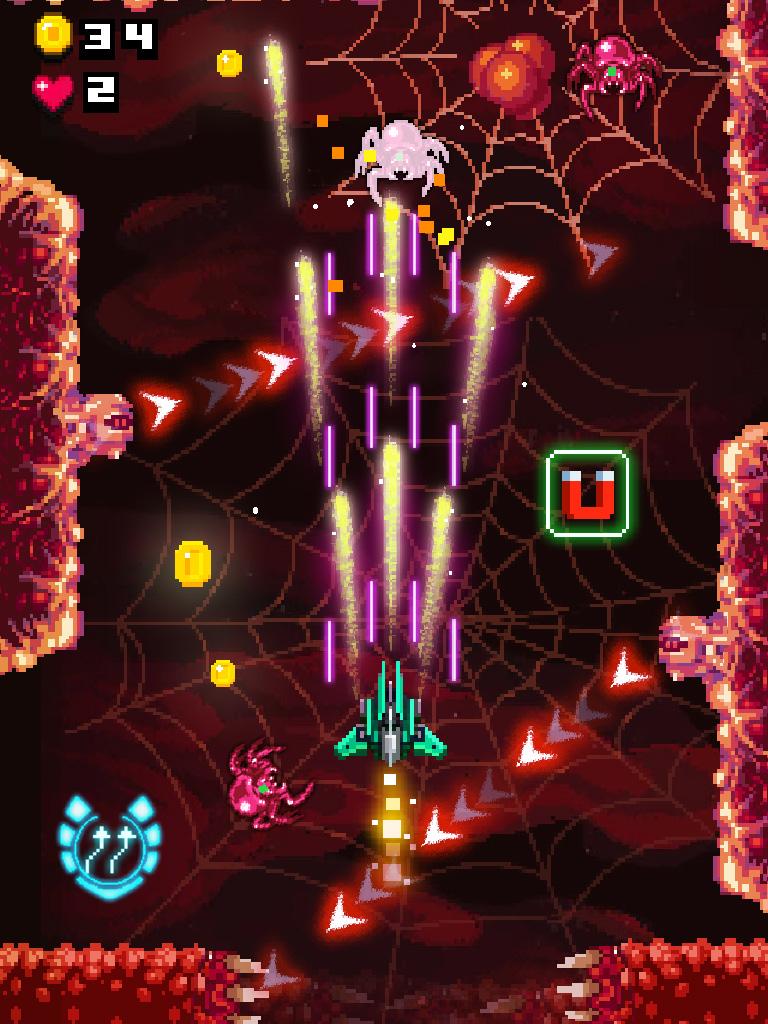 Download Retro Space War: Shooter Game Android free game.