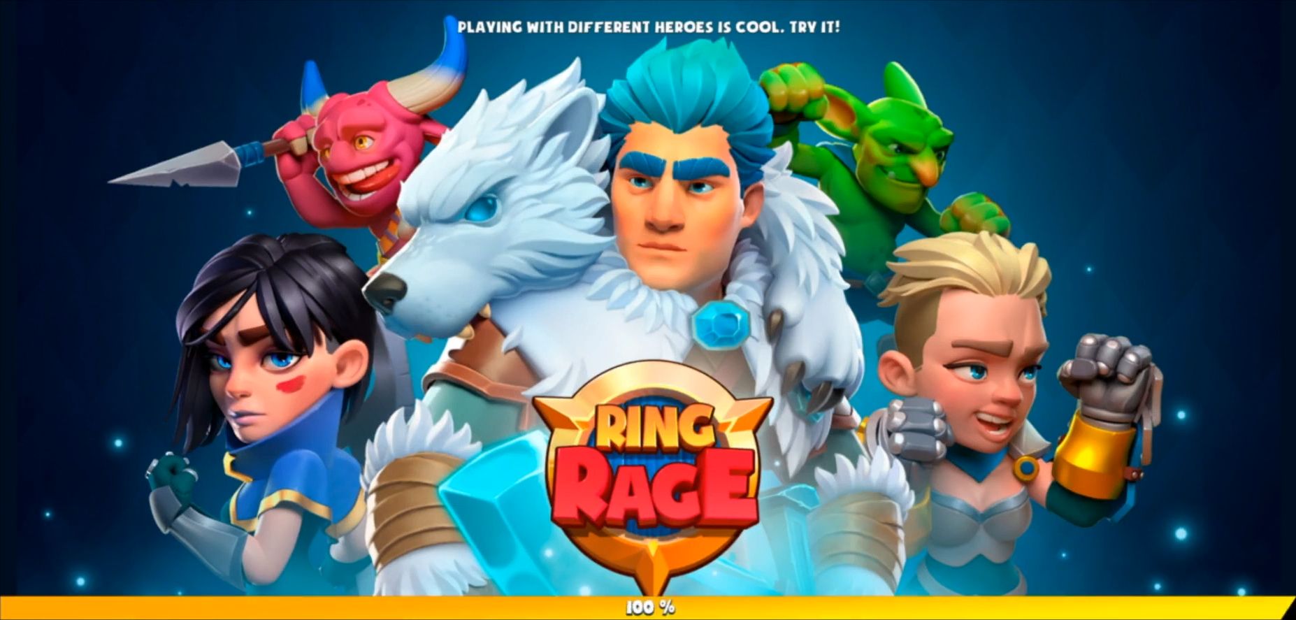 Full version of Android Strategy RPG game apk Ring Rage - Magic Battle Arena for tablet and phone.