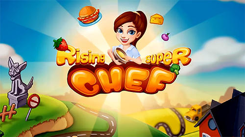 Full version of Android Management game apk Rising super chef: Cooking game for tablet and phone.