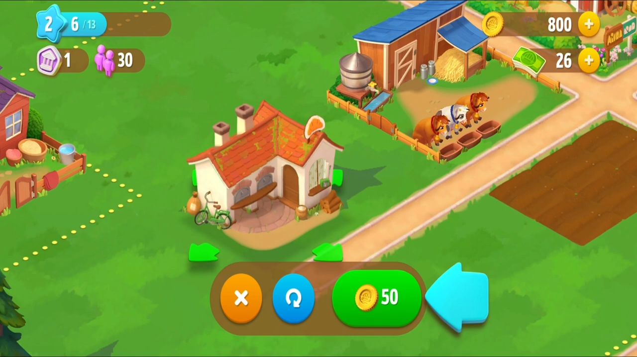 Full version of Android Building game apk Riverside: Farm Village for tablet and phone.