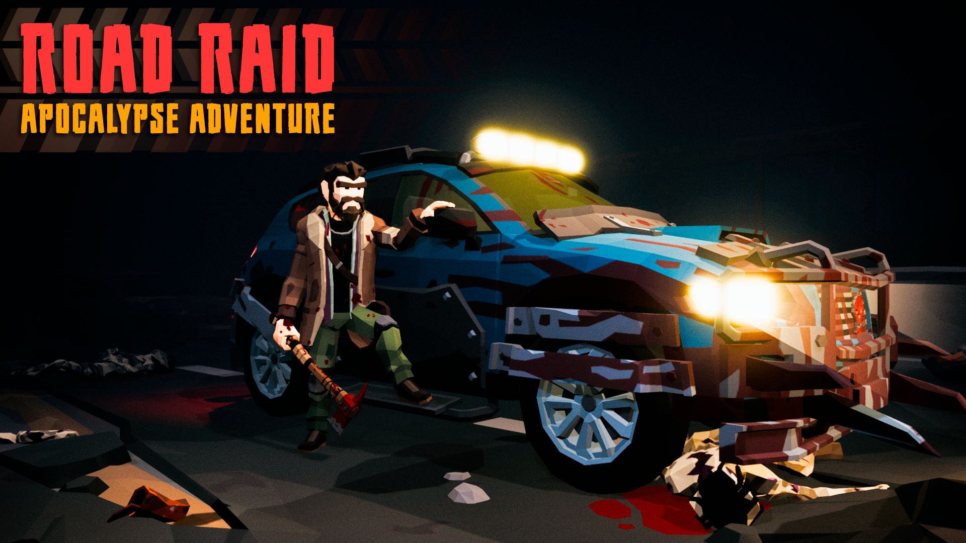 Full version of Android A.n.d.r.o.i.d. .5...0. .a.n.d. .m.o.r.e apk Road Raid: Puzzle Survival Zombie Adventure for tablet and phone.