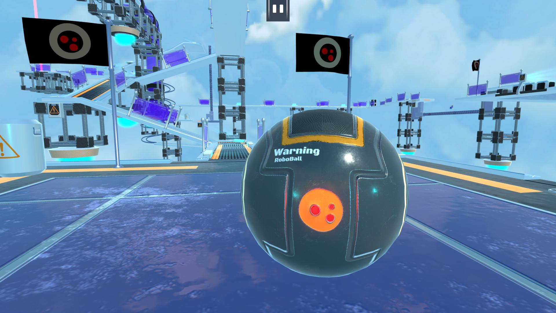 Full version of Android Arcade game apk Roboball for tablet and phone.