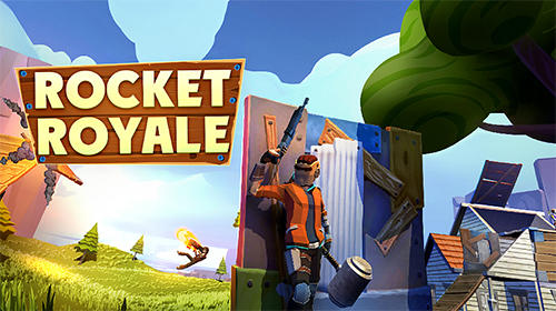 Full version of Android Third-person shooter game apk Rocket royale for tablet and phone.