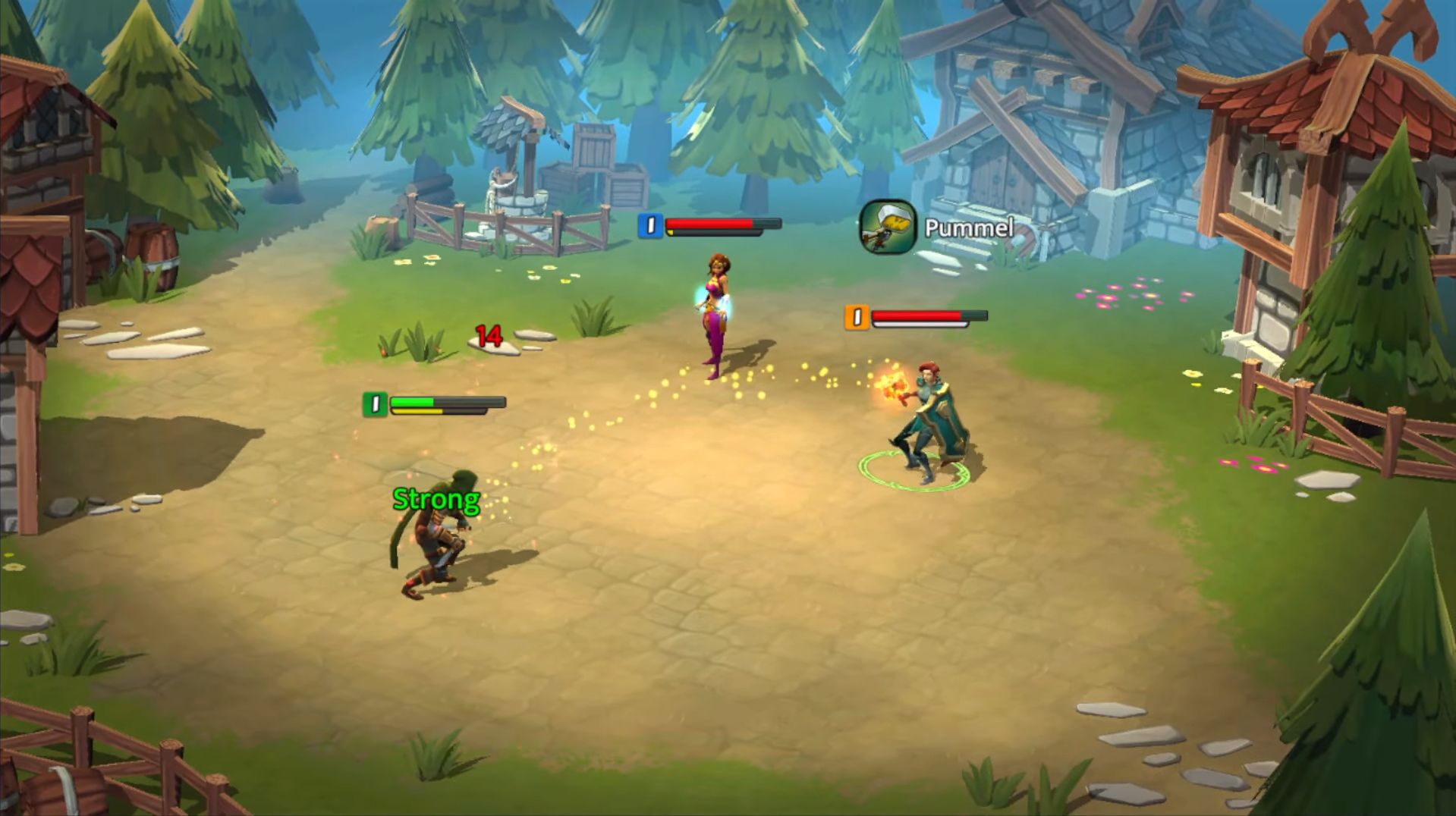 Full version of Android Strategy RPG game apk RPG Dice: Heroes of Whitestone for tablet and phone.